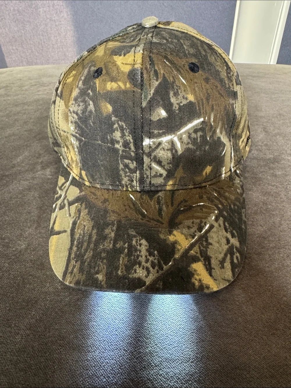 Budeez Adult Unisex Camo LED Power Cap Hat Hands-Free Lighting One Size NWT